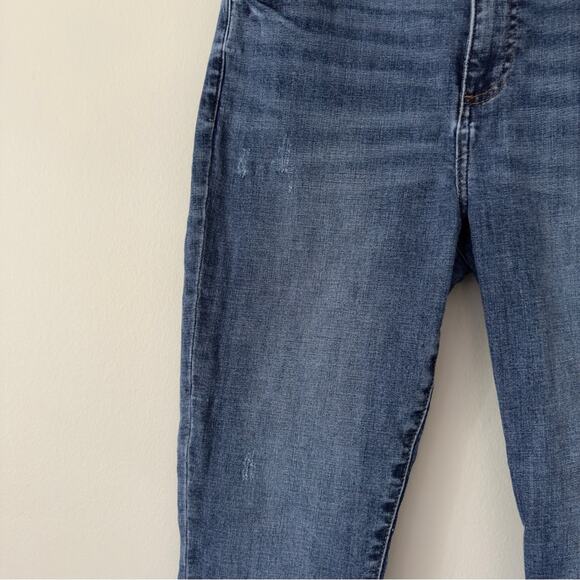 Pistola Medium Wash Skinny Jeans 5-Pocket Solid Denim Belt Loops Zipper Button - Picture 3 of 16